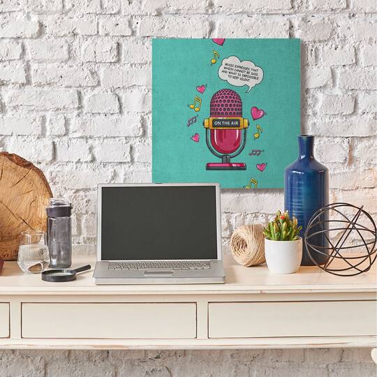 Stupell Industries Music Expresses Canvas Wall Art